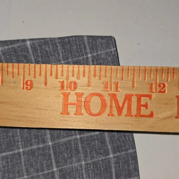 Nike Golf Dri Fit Shorts Gray White Plaid Polyester Blend Men's Size 36 - Picture 12 of 12